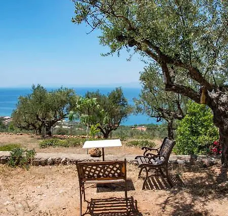 Sea And Mountain View Villa Kalamata Exterior photo